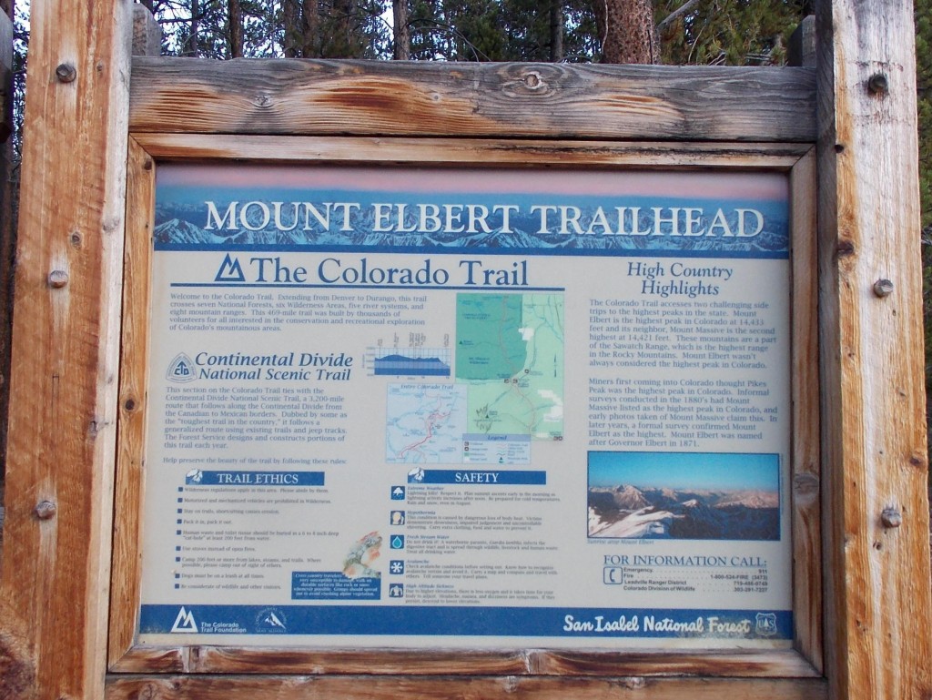 North East Ridge Trailhead