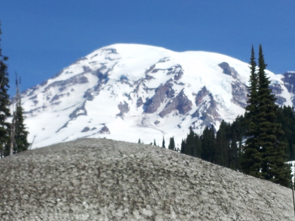 Mount Rainier as seen from Paradise Point