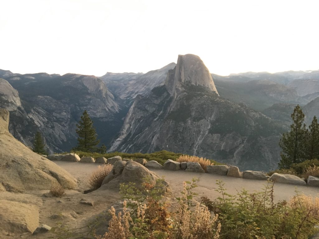 View of Half Dome from Glacier Point